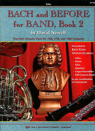 Bach and Before for Band, Book 2 Tuba band method book cover